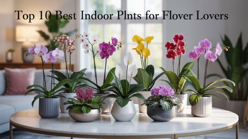 Top 10 Best Indoor Plants for Flower Lovers