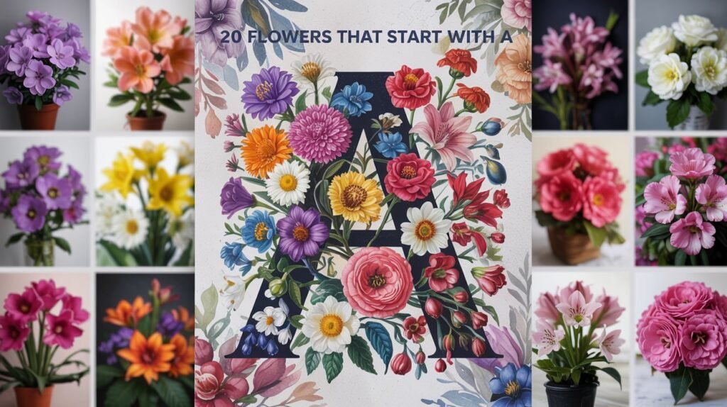 20 Flowers That Start with A