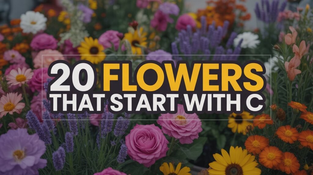 20 Flowers That Start with C : Add Colorful Charm to Your Garden 2 20 Flowers That Start with C
