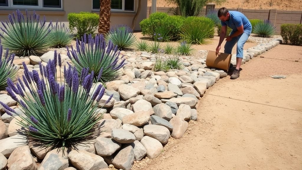Front Yard Landscaping Ideas for Low Maintenance & Low Water Use 4 Use Gravel or Rock Mulch for Ground Cover