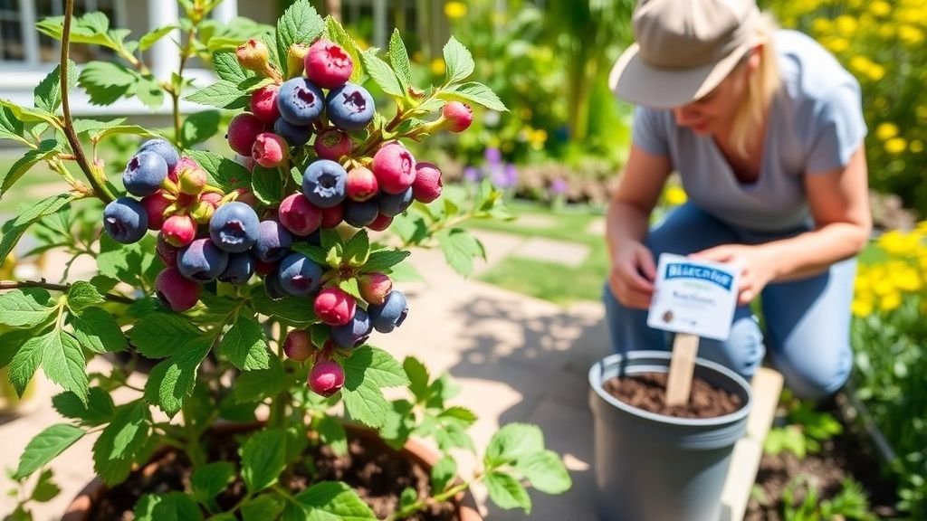 How to Grow Blueberries in Containers: A Beginner’s Guide 3 Choose the Right Blueberry Variety