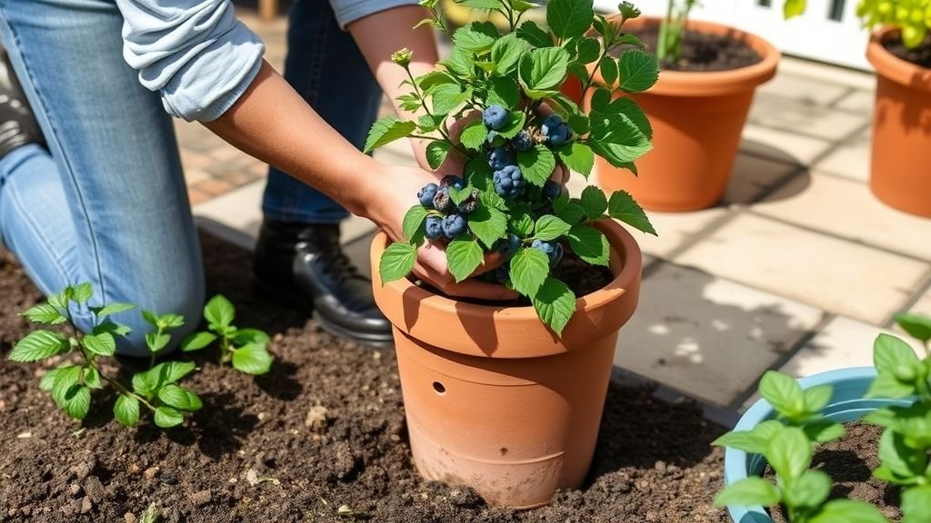 How to Grow Blueberries in Containers: A Beginner’s Guide 4 Select the Proper Container