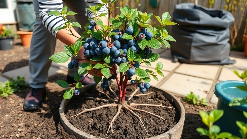 How to Grow Blueberries in Containers: A Beginner’s Guide 6 Plant Correctly and Provide Sunlight