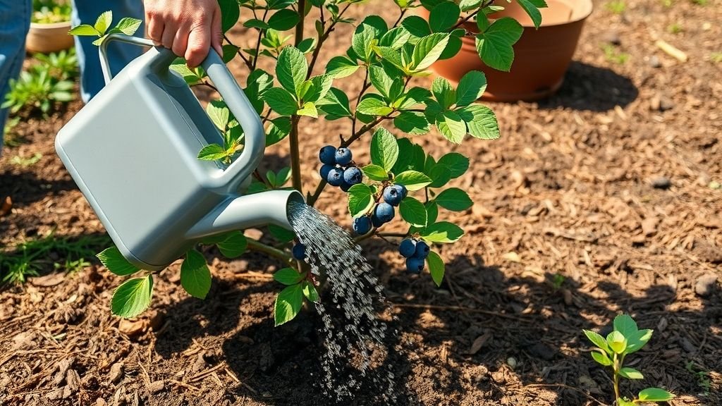 How to Grow Blueberries in Containers: A Beginner’s Guide 7 Water Consistently but Don’t Overdo It