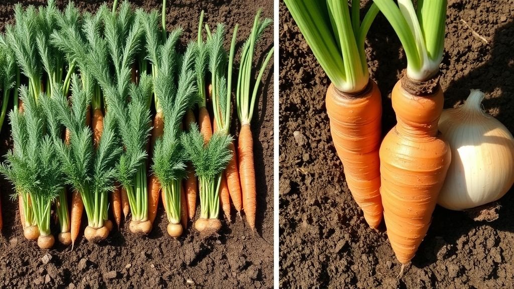 Carrots and Onions: Root and Repellent Duo