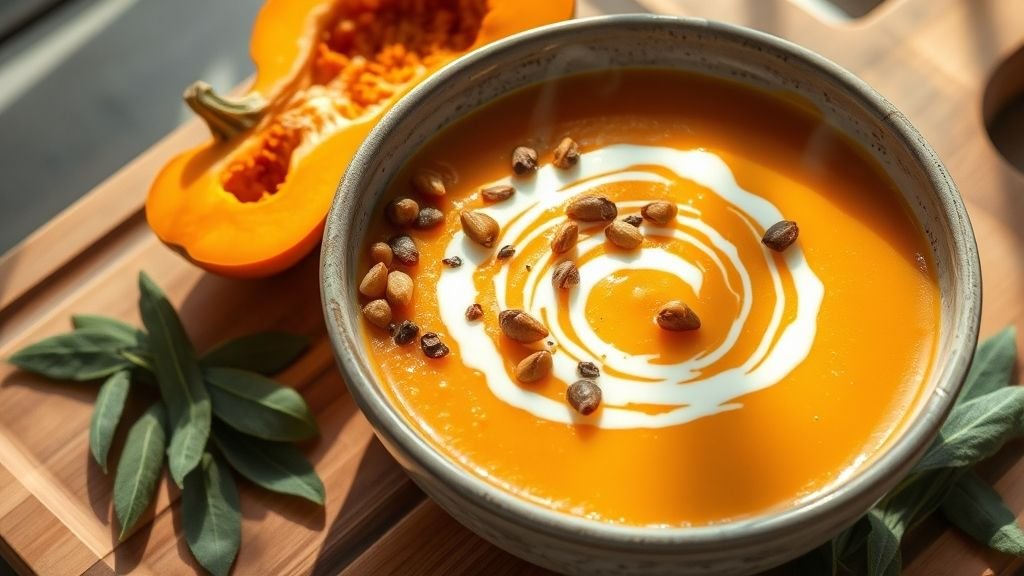 Creamy Butternut Squash Soup: Comfort in a Bowl delicious recipes