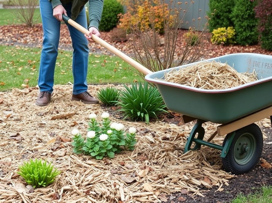 10 Essential Fall Garden Tasks to Prepare for Winter 11 Mulch Garden Beds for Winter Protection