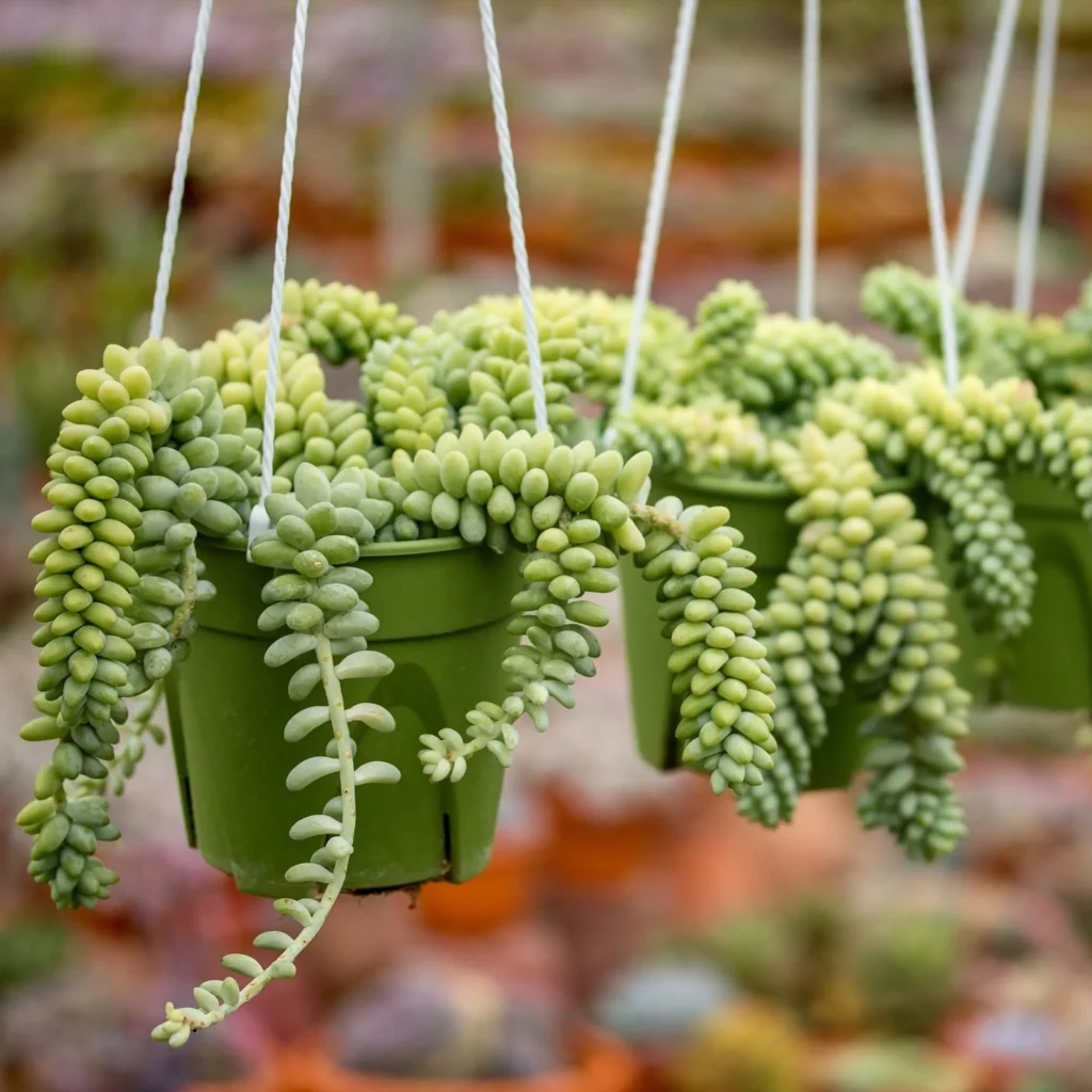 9 Houseplants to Add Fun Personality to Your Home 7 Burro's Tail (Sedum morganianum)