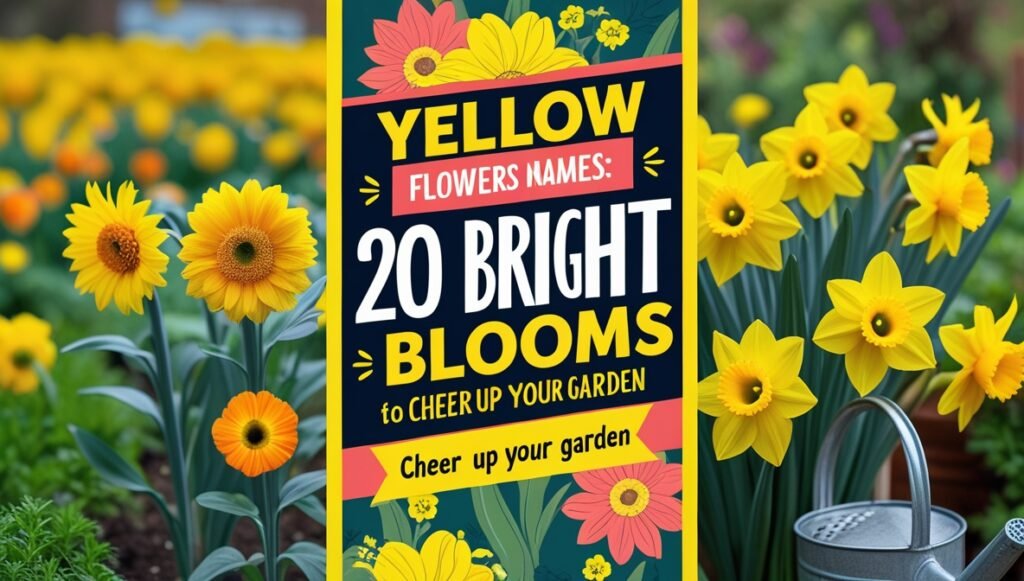Yellow Flowers Names: 20 Bright Blooms to Cheer Up Your Garden