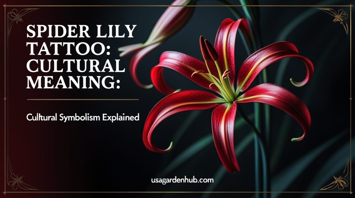 Spider Lily Tattoo Meaning: Cultural Symbolism Explained