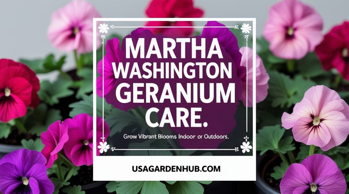 Martha Washington Geranium Care: A Simple Guide for Vibrant Blooms
