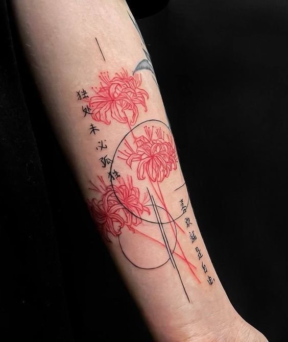 Spider Lily Tattoo