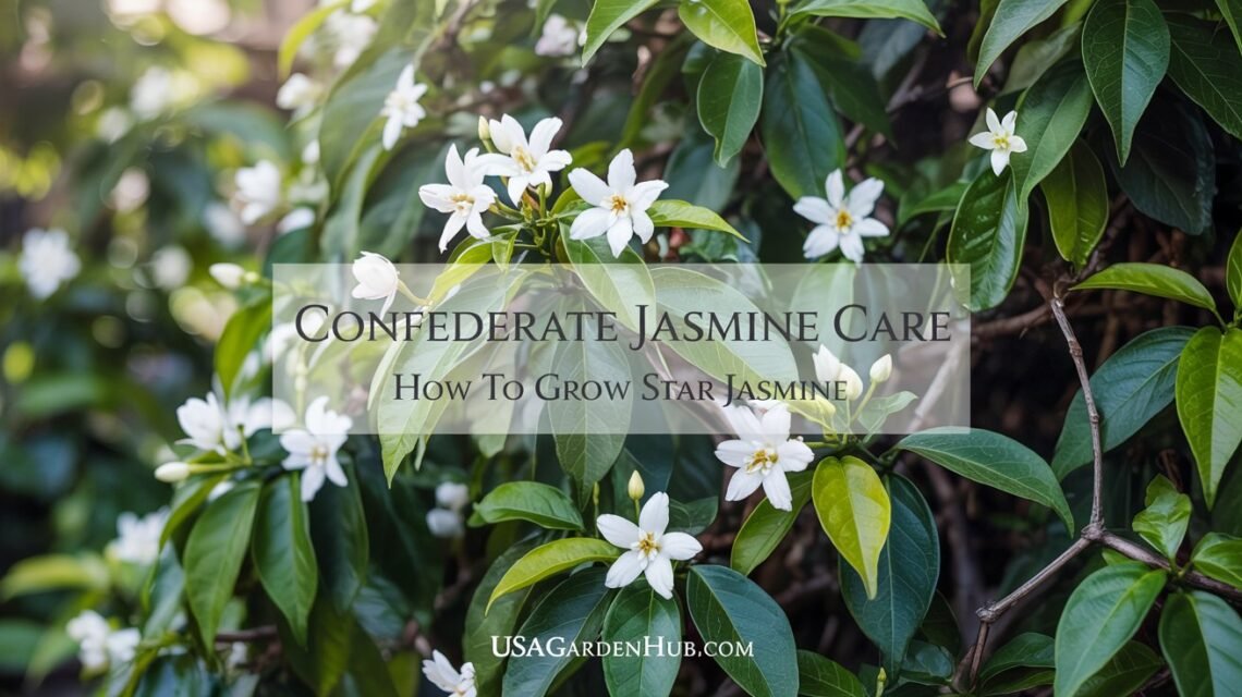 Confederate Jasmine Care: How to Grow Star Jasmine