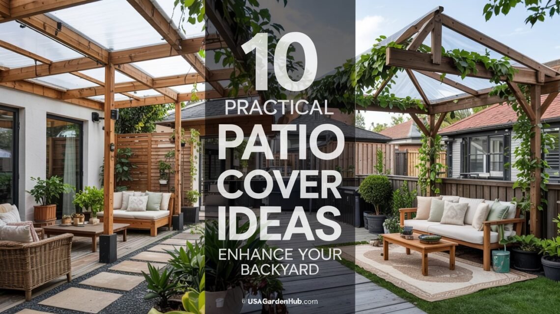 10 Practical Patio Cover Ideas to Enhance Your Backyard