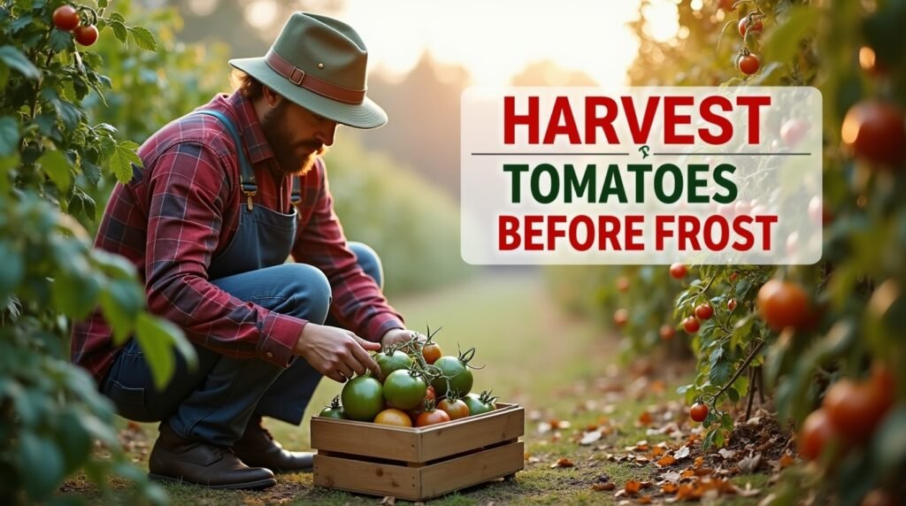Harvesting Late Tomatoes Before Frost: How to Save Green Tomatoes