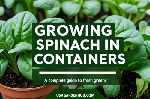 Growing Spinach in Containers: A Complete Guide to Fresh Greens 5 Growing Spinach in Containers: A Complete Guide to Fresh Greens