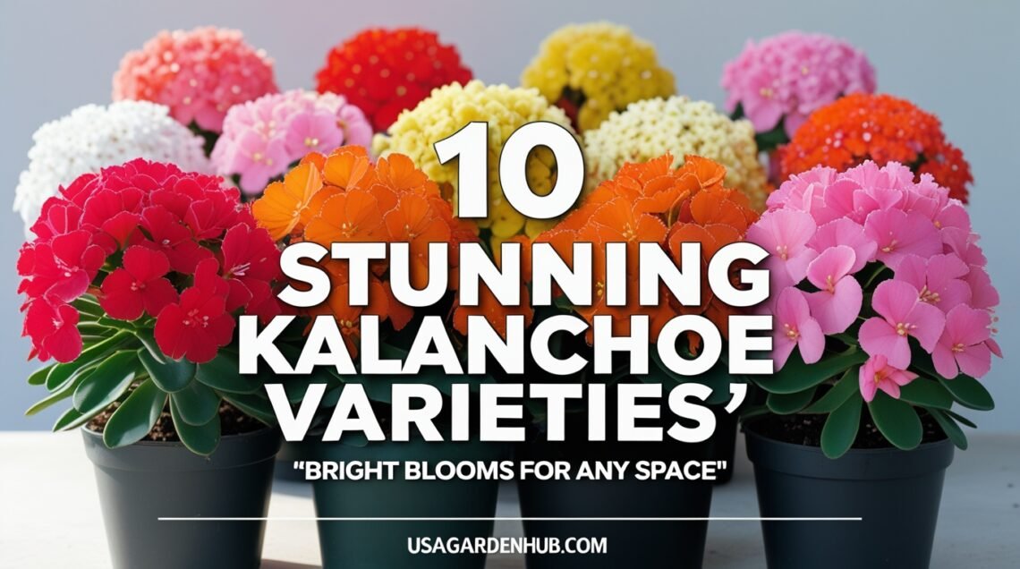10 Stunning Kalanchoe Varieties for Bright Blooms
