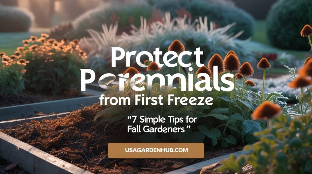 Protecting Perennials from First Freeze: 7 Simple Tips for Fall Gardeners