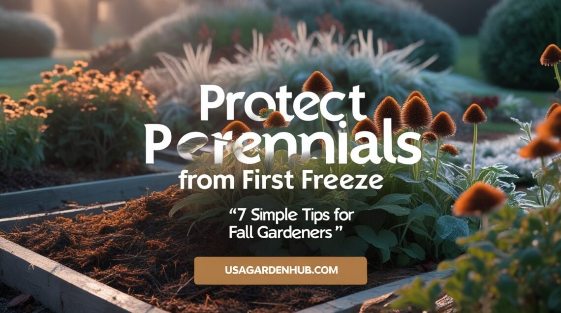 Protecting Perennials from First Freeze: 7 Simple Tips for Fall Gardeners