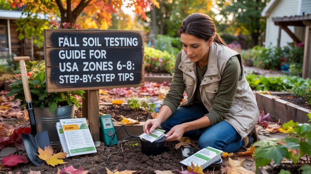 Fall Soil Testing Guide for USA Zones 6-8: Step-by-Step Tips