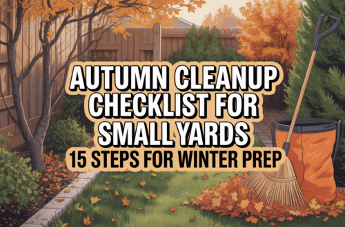 Autumn Cleanup Checklist for Small Yards: 15 Steps for Winter Prep 16 Autumn Cleanup Checklist for Small Yards: 15 Steps for Winter Prep