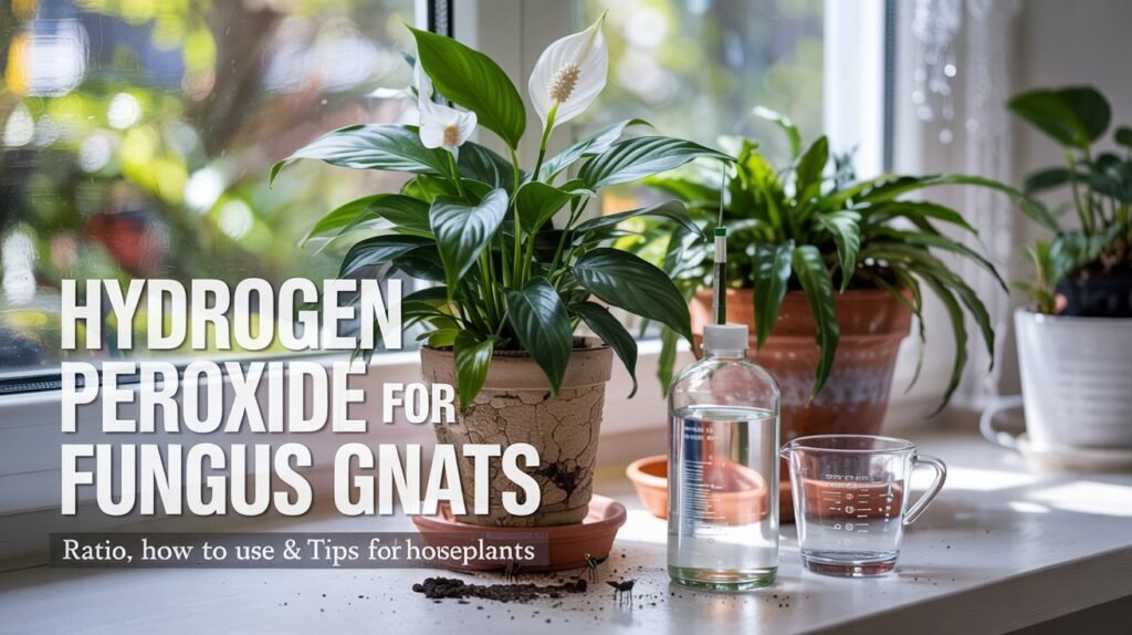 Hydrogen Peroxide for Fungus Gnats: Ratio, How to Use & Tips for Houseplants