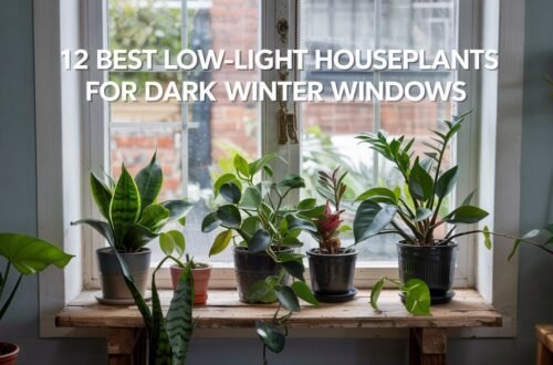 12 Best Low-Light Houseplants for Dark Winter Windows
